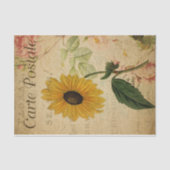 ひまわりエフエマラヴィンテージはがき切り離し 薄葉紙 (正面)