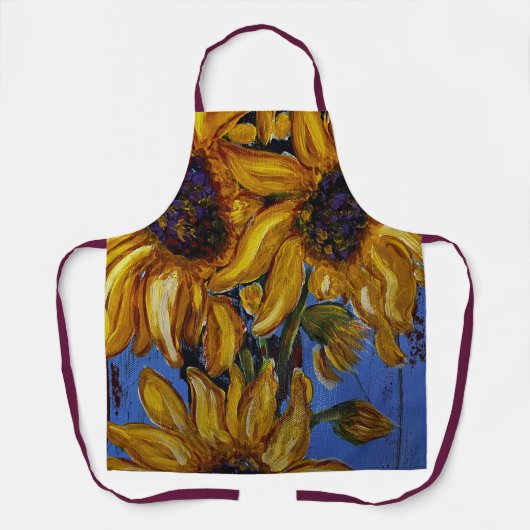 ひまわりエプロン エプロン (正面)