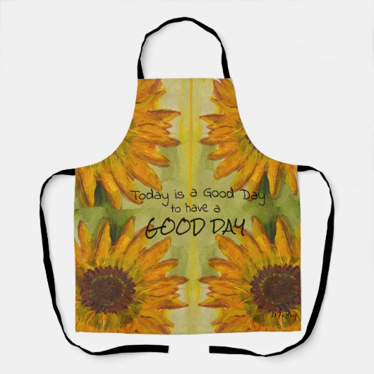 ひまわりエプロン エプロン (正面)