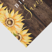ひまわりエレガントとバーンウッド誕生日 薄葉紙 (詳細)