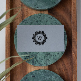 ひまわりエレガントの家系モノグラム ラバースタンプ