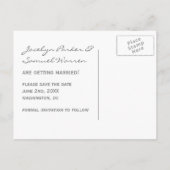 ひまわりエレガントの日付の保存 案内ポストカード (裏面)