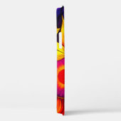 ひまわりエレガントカラフル花のパワー作品 | Case-Mate iPhoneケース (裏面 / 右)