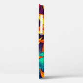 ひまわりエレガントカラフル花のパワー作品 | Case-Mate iPhoneケース (裏面 / 左)