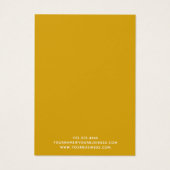 ひまわりエレガントジュエリーネックレスディスプレイカード (裏面)