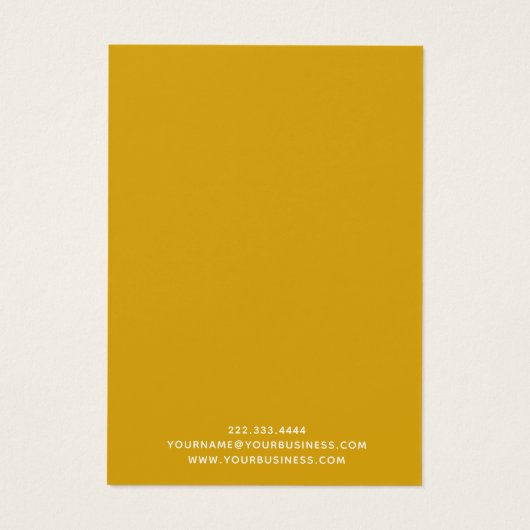 ひまわりエレガントジュエリーネックレスディスプレイカード (裏面)