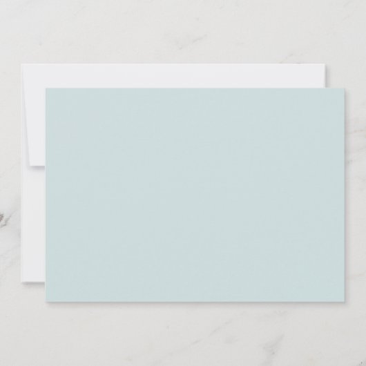 ひまわりエレガントブライダルシャワー 招待状 (裏面)