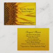 ひまわりエレガントプロフェッショナル 名刺 (正面/裏面)