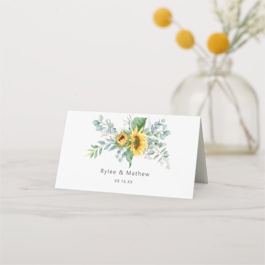 ひまわりエレガントユーカリ植樹 プレイスカード (裏面)