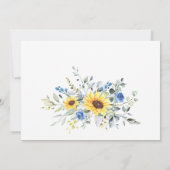 ひまわりエレガントユーカリ水の色の移動 案内状 (裏面)