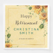 ひまわりエレガント水彩退職パーティー (正面)