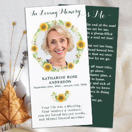 ひまわりエレガント記念写真葬儀祈りの言葉