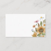 ひまわりオムツラッフル エンクロージャーカード (裏面)