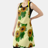 ひまわりオールオーバープリントエプロン エプロン (インサイチュ)