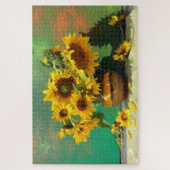 ひまわりオールド絵を描マスターズ ジグソーパズル (縦)