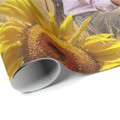 ひまわりカウボーイマットラッピング紙 ラッピングペーパー (ロールコーナー)