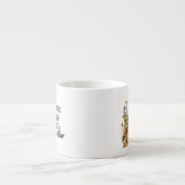 ひまわりカスタマイズ付きネームギター エスプレッソカップ (正面)