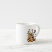 ひまわりカスタマイズ付きネームギター エスプレッソカップ (正面右)