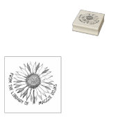 ひまわりカスタムの図書室より ラバースタンプ (押印)