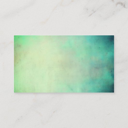 ひまわりカスタムアート名刺ブルーとイエロー 名刺 (裏面)