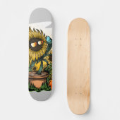 ひまわりカッコいい過ぎ スケートボード (正面)