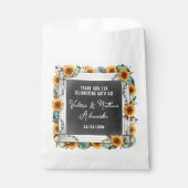 ひまわりカボチャ素朴ンカルボードフ結婚ァームズ フェイバーバッグ (正面)