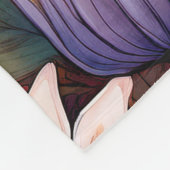 ひまわりカラフル毛布 | 秋 フリースブランケット (角)