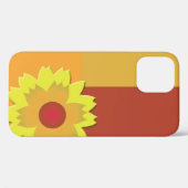 ひまわりカラーブロック Case-Mate iPhoneケース (裏面 (横))