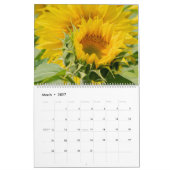 ひまわりカレンダー カレンダー (3月 2027)