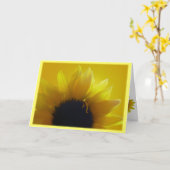 ひまわりカード黄色い花グリーティングカード カード (黄色い花)