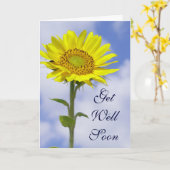 ひまわりカード カード (黄色い花)