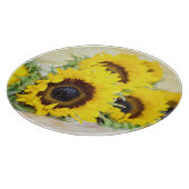 ひまわりガラスの切断板 カッティングボード (角)