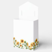 ひまわりガーデンフローラベビーシャワー フェイバーボックス (オープン)