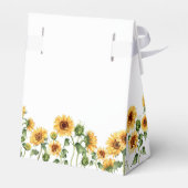 ひまわりガーデンフローラベビーシャワー フェイバーボックス (裏面サイド)