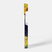 ひまわりガーデンモノグラム iPhoneケース (左側面)