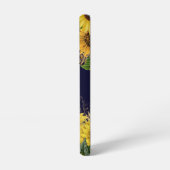 ひまわりガーデンモノグラム SAMSUNG GALAXYケース (左側面)