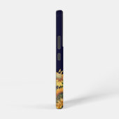 ひまわりガーデンモノグラム SAMSUNG GALAXYケース (右側面)