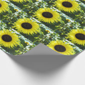 ひまわりガーデンラッピング紙 ラッピングペーパー (角)