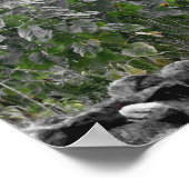 ひまわりガーデン部分色花 ポスター (角)