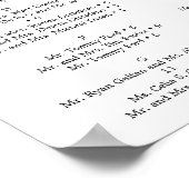 ひまわりガーデン ウェディング 席次表 サイン (角)