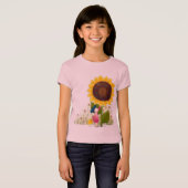 ひまわりガールシャツ Tシャツ (正面フル)