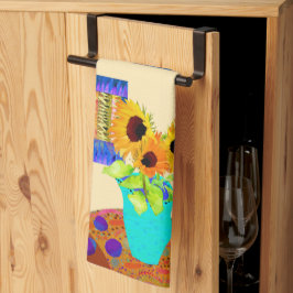 ひまわりキッチンティータオル キッチンタオル