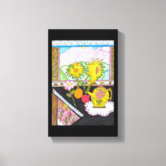 ひまわりキャンバス キャンバスプリント