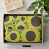 ひまわりキュート1歳の誕生日パーティーティッシュペーパー 薄葉紙 (ギフト)