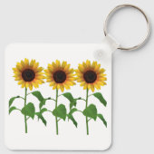 ひまわりキーチェーン キーホルダー (裏面)