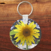 ひまわりキーチェーン キーホルダー (正面)
