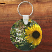 ひまわりキーリング キーホルダー (正面)