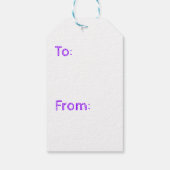 ひまわりギフトラベルエンジェル ギフトタグ (裏面)