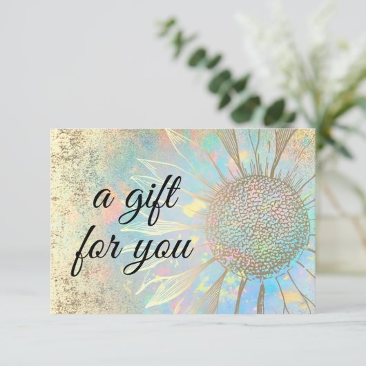 ひまわりギフト券 (スタンド正面)