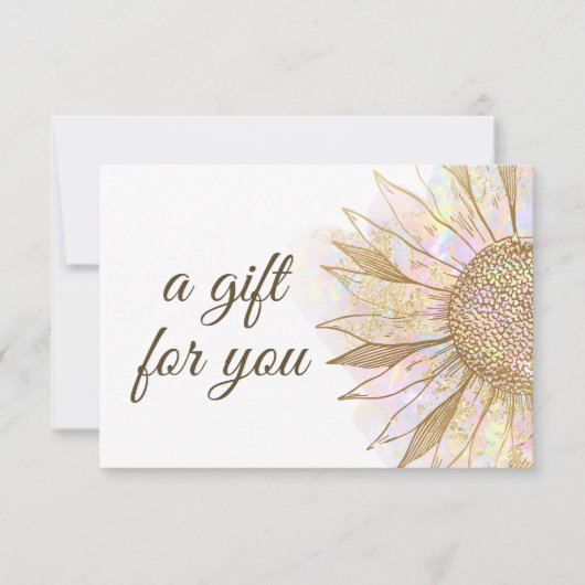 ひまわりギフト券 (正面)